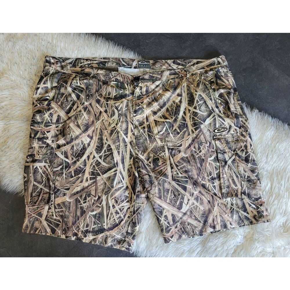 Drake Waterfowl Cargo Shorts, Mens 3XL